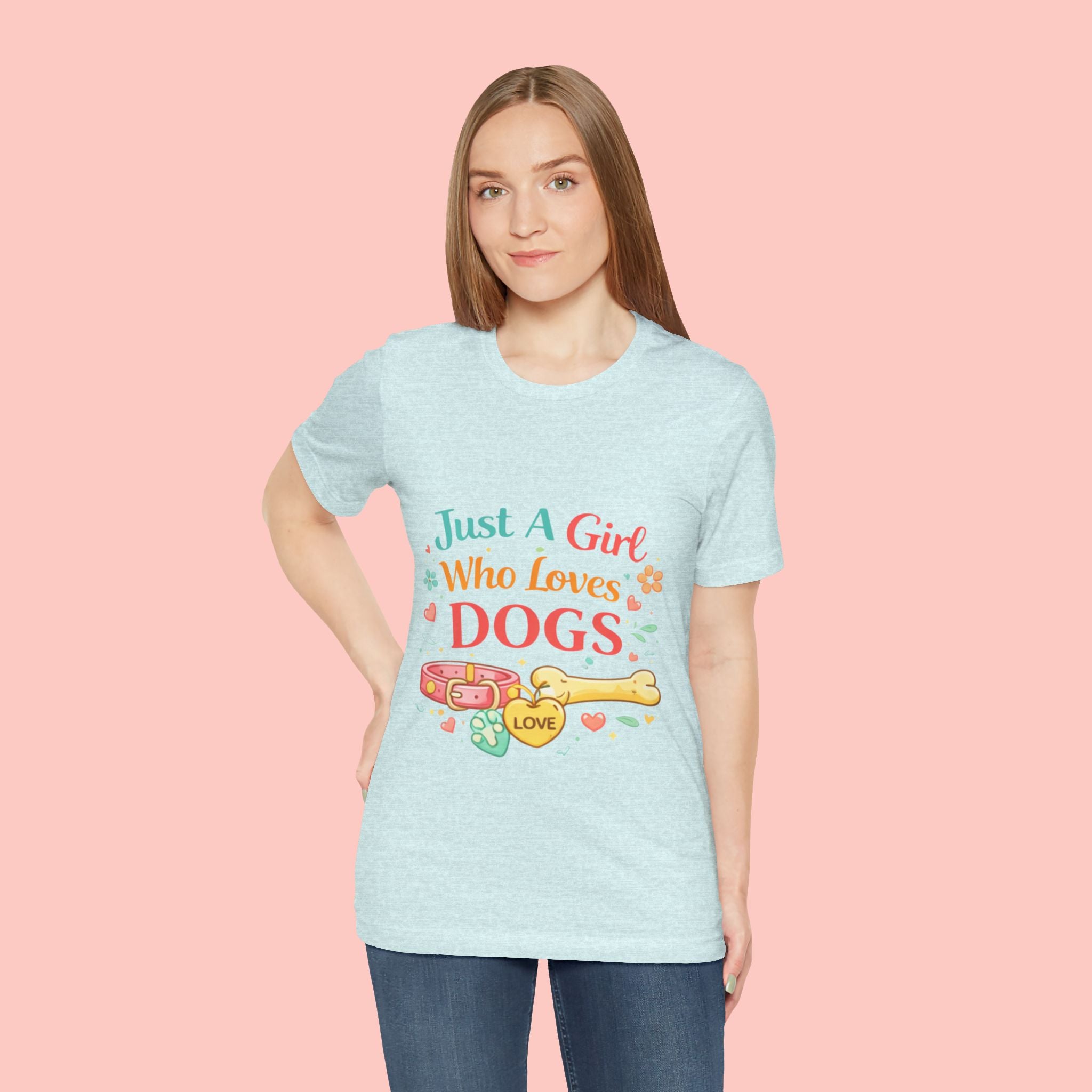 Just A Girl Who Loves Dogs T-Shirt