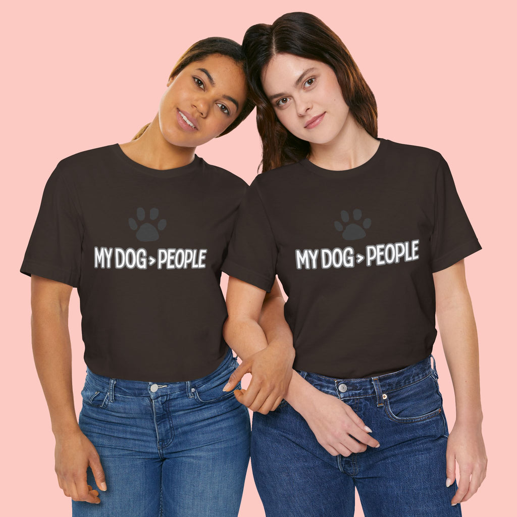 My Dog People T-Shirt — Dog Paw Graphic Tee for Dog Lovers