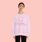 Dog Mom Crewneck Sweatshirt – "Dog Mom is a Lifestyle, Not Hobby" Cozy Pullover