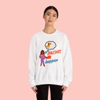 Always Happen Crewneck Sweatshirt – Funny Coffee & Snack Thought Graphic