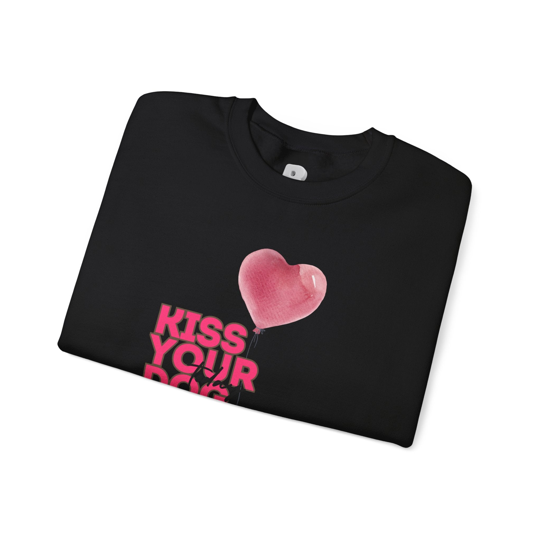 Kiss Your Dog Crewneck Sweatshirt