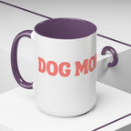 Mom Club Coffee Mug — Cute Paw Print Accent Mug for Dog Moms (11/15 oz)