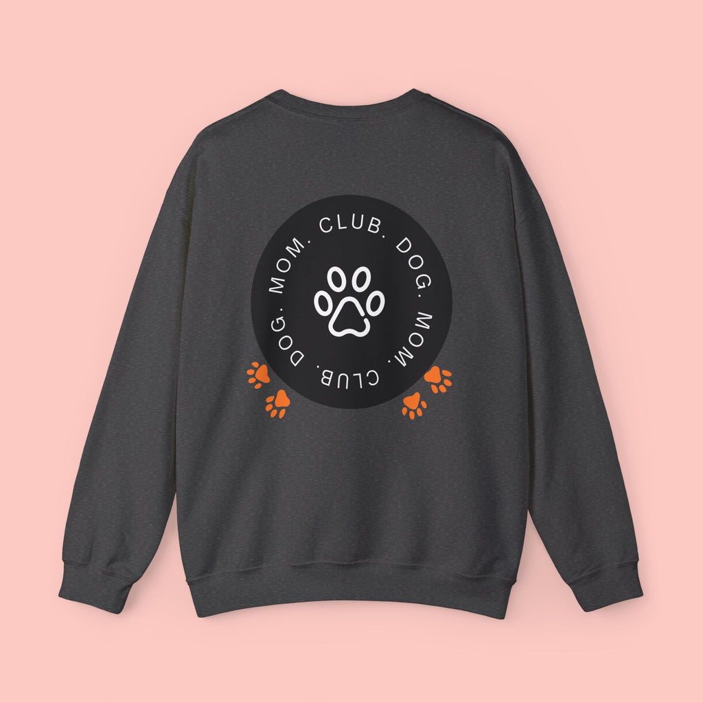 Dog Mom Club Sweatshirt — Paw Print Crewneck