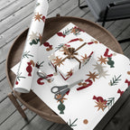 Holiday Candy Cane Gift Wrap Paper
