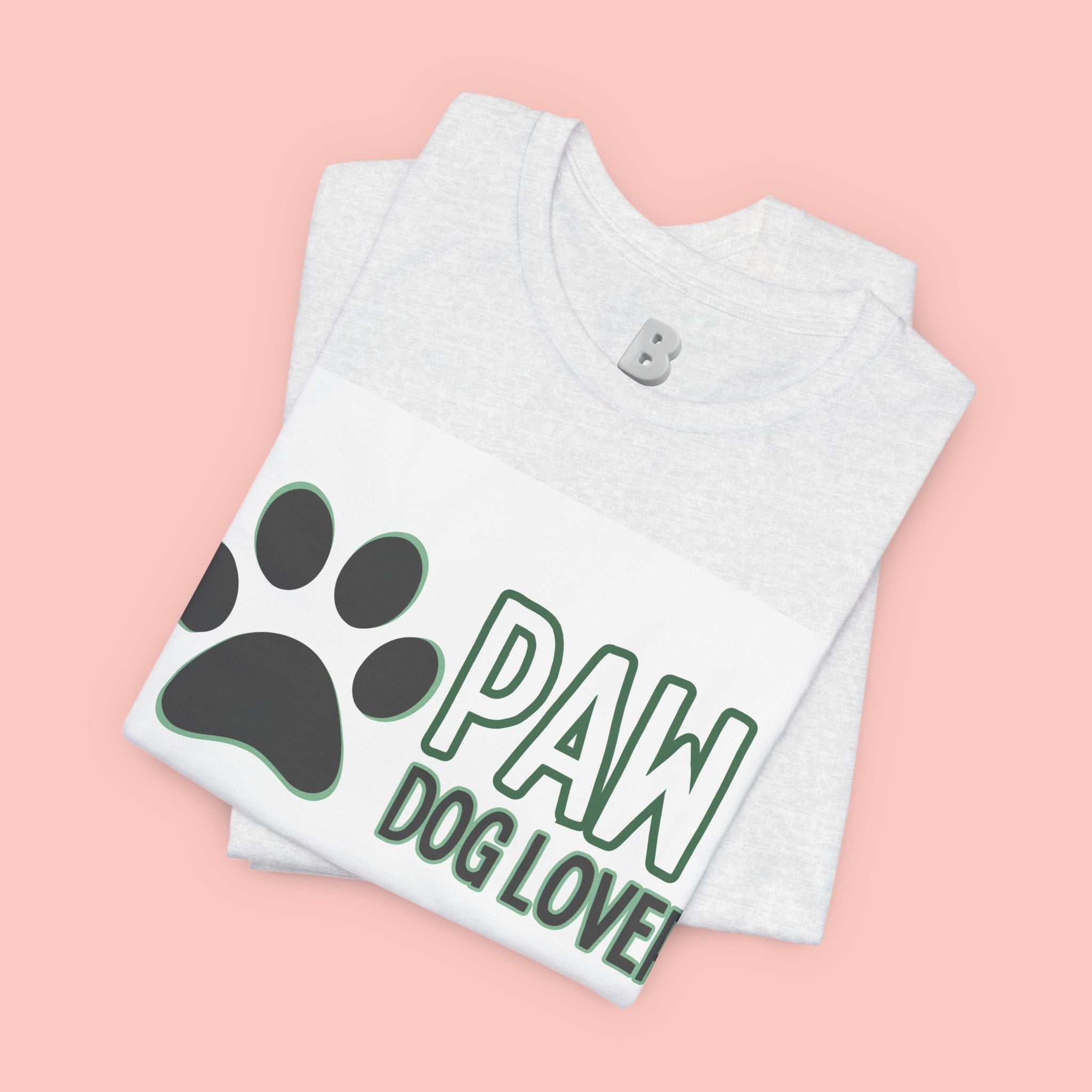 Paw Dog Lover T-Shirt — Cute Paw Print Tee for Dog Owners