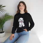Me & My Dog Cute Doodle Crewneck Sweatshirt