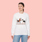 My Dog My Bad Days Sweatshirt – Cute Beagle & Corgi Crewneck for Dog Lovers