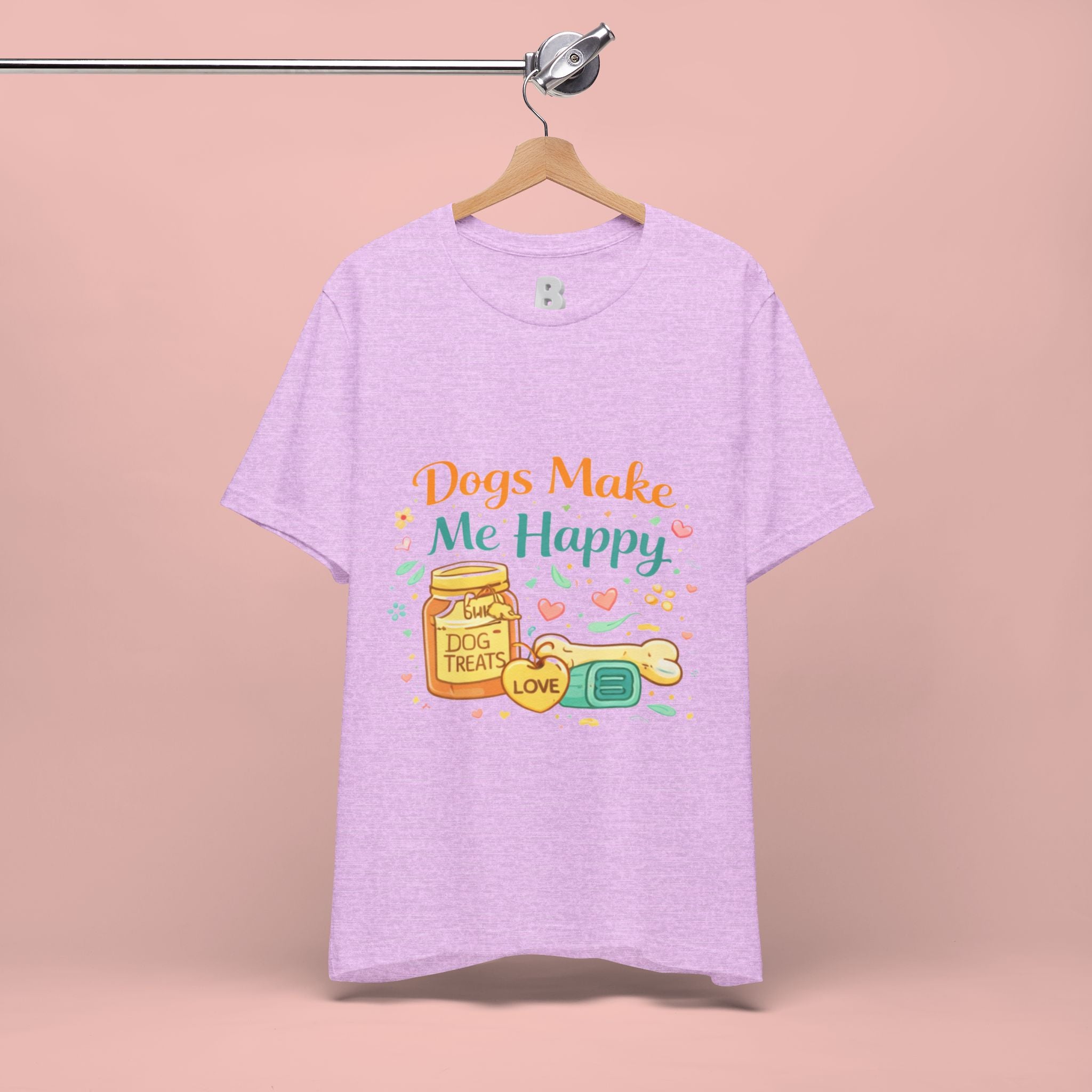 Dogs Make Me Happy T-Shirt