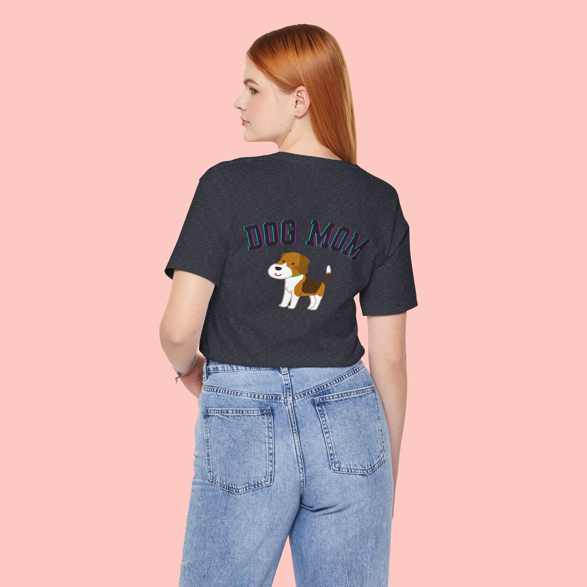 Dog Mom T-Shirt — Cute Beagle Graphic Tee for Dog Lovers