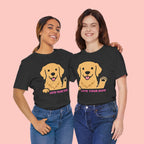 Love Your Dog Tee — Cute Golden Retriever Graphic T-Shirt