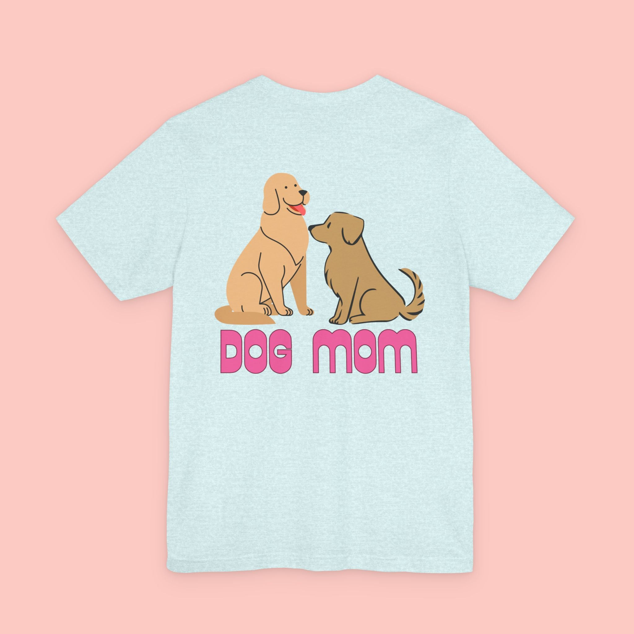 Dog Mom T‑Shirt — Cute Cartoon Dogs Graphic Tee for Pet Moms