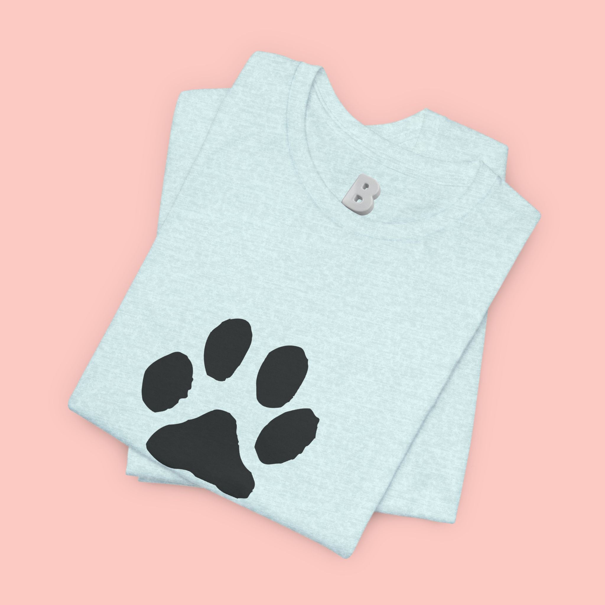 Paw Is My Favourite T‑Shirt — Dog Lover Paw Print Tee