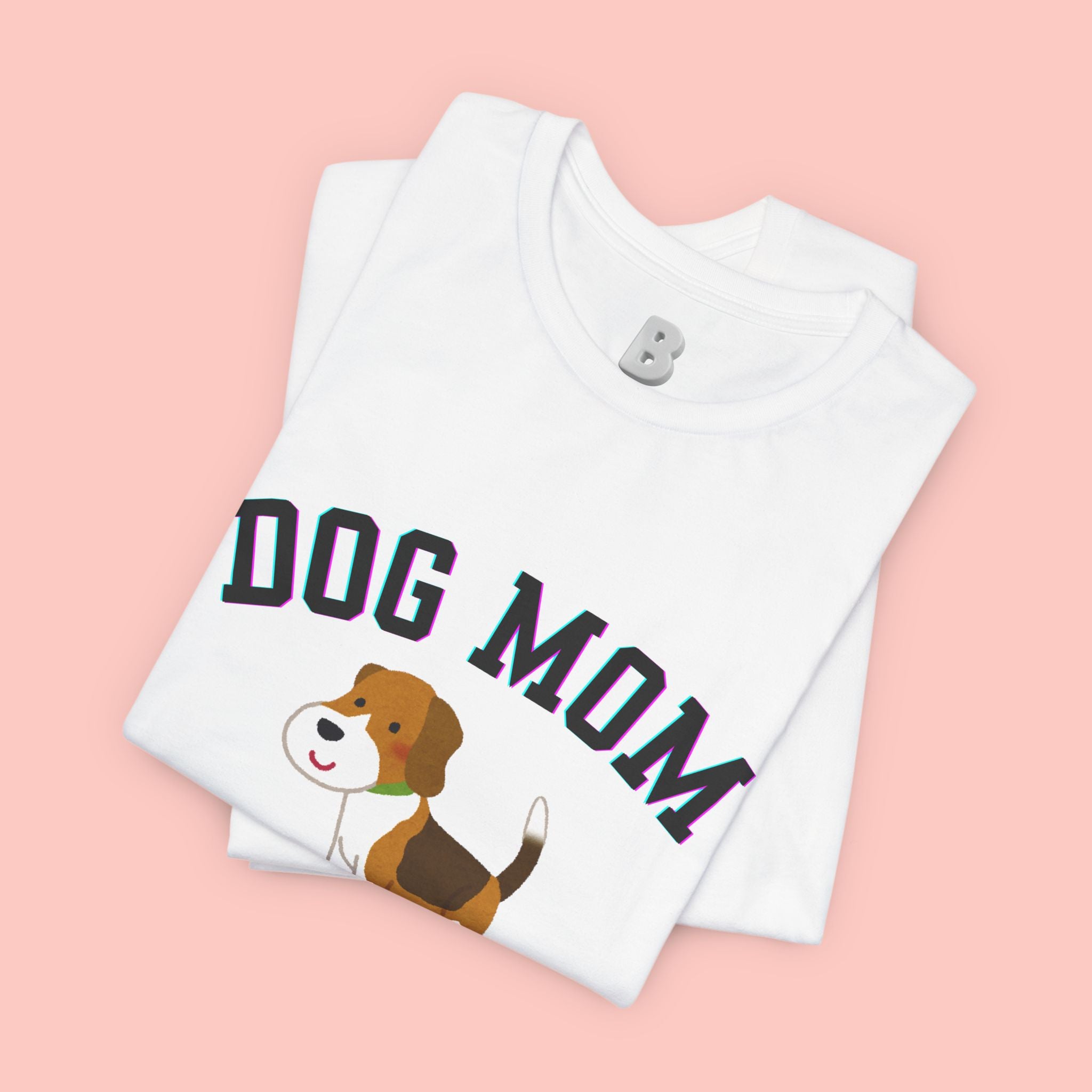 Dog Mom T-Shirt — Cute Beagle Graphic Tee for Dog Lovers