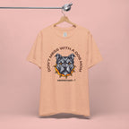 Dog Mom Tee — “Don't Mess With a Dog Mom” Graphic T‑Shirt