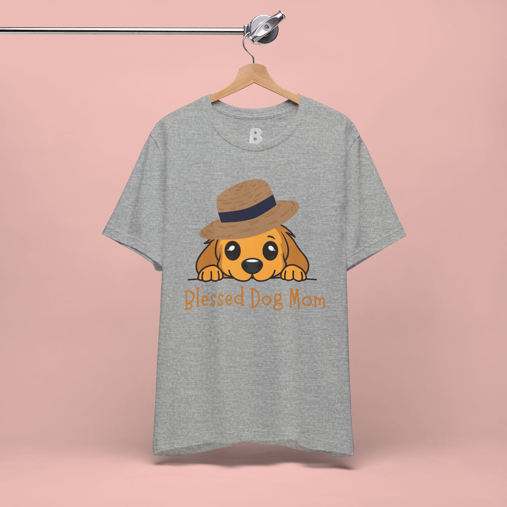 Blessed Dog Mom T-Shirt — Cute Puppy Graphic Tee for Dog Lovers