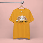 I'm Counting on My Dog T-Shirt — Cute Cavalier Dog Graphic Tee for Dog Lovers