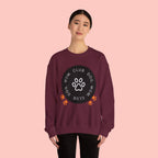 Dog Mom Club Crewneck Sweatshirt — Paw Print Graphic Pullover for Pet Moms