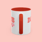 Mom Club Coffee Mug — Cute Paw Print Accent Mug for Dog Moms (11/15 oz)