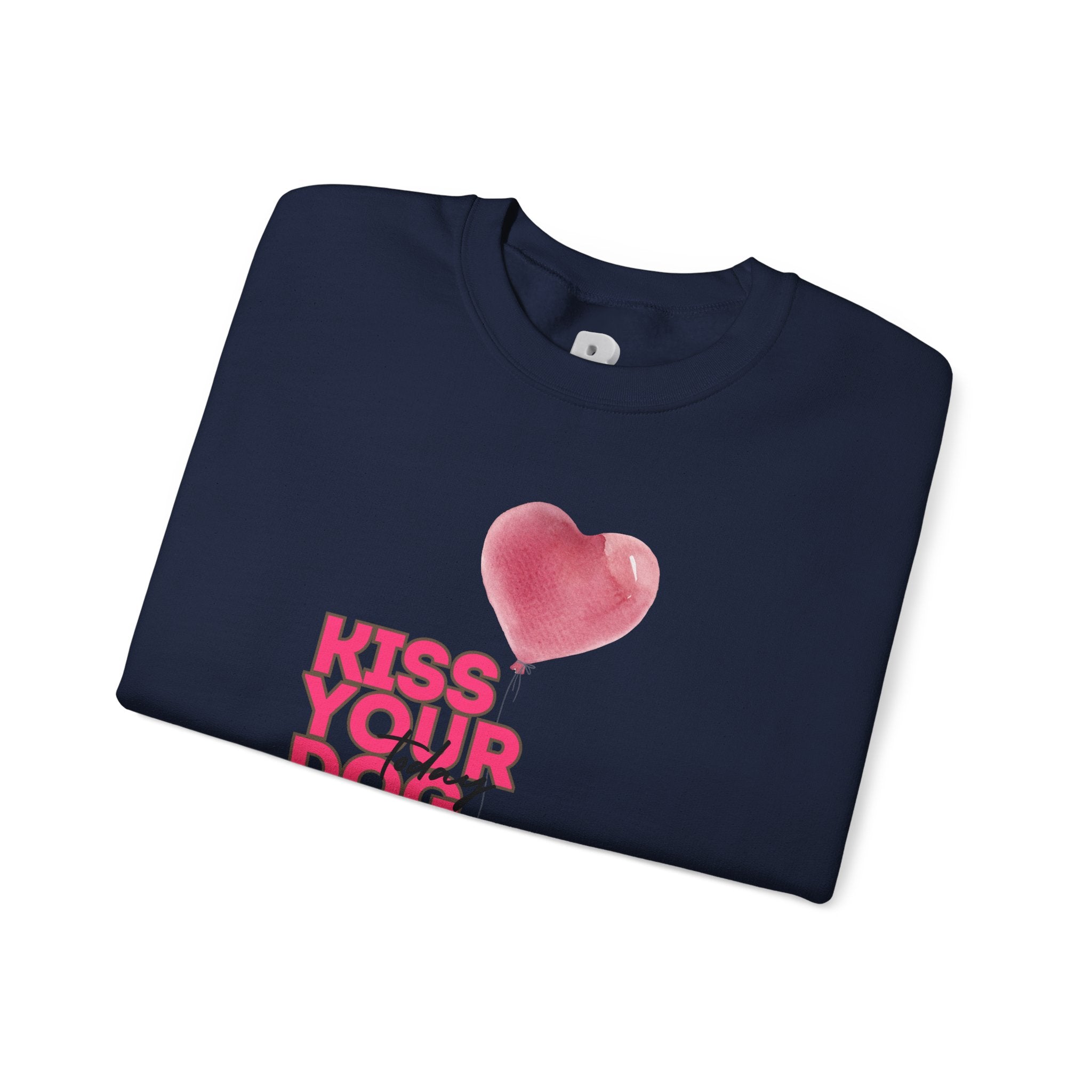 Kiss Your Dog Crewneck Sweatshirt