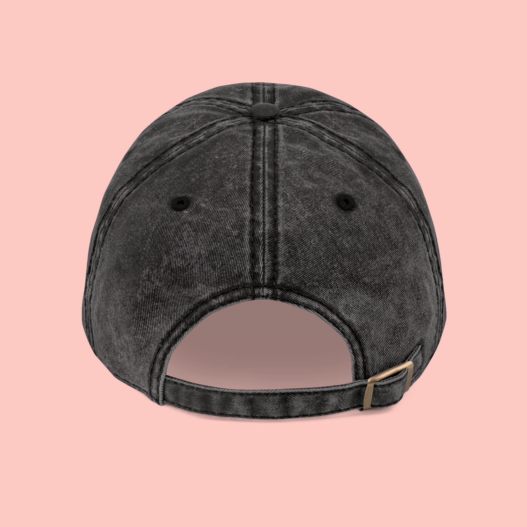 Dog Mom Vintage Embroidered Cap
