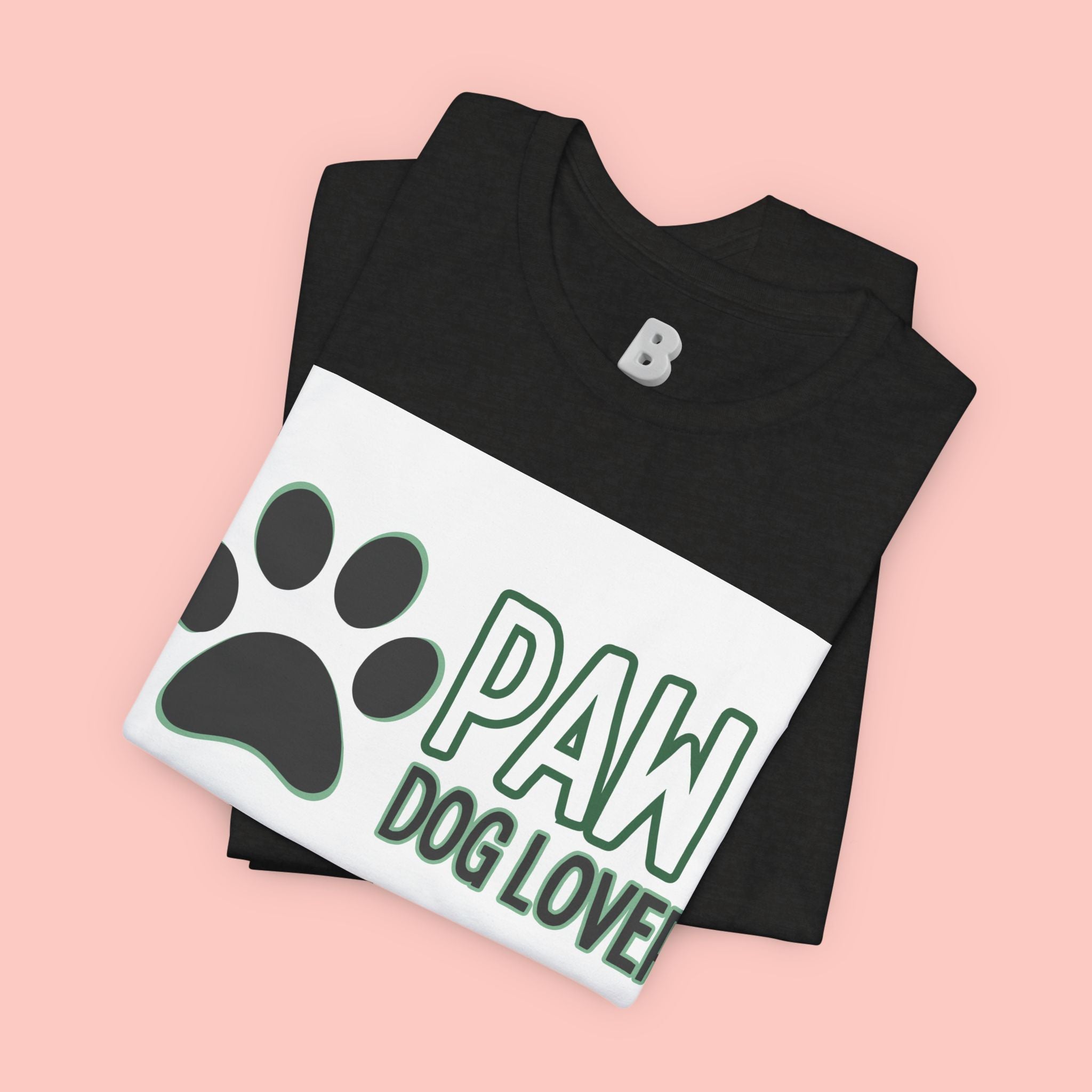 Paw Dog Lover T-Shirt — Cute Paw Print Tee for Dog Owners