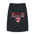 Mom’s Protector Pet Tank Top – Cute Pink Heart Dog Shirt for Mother's Day