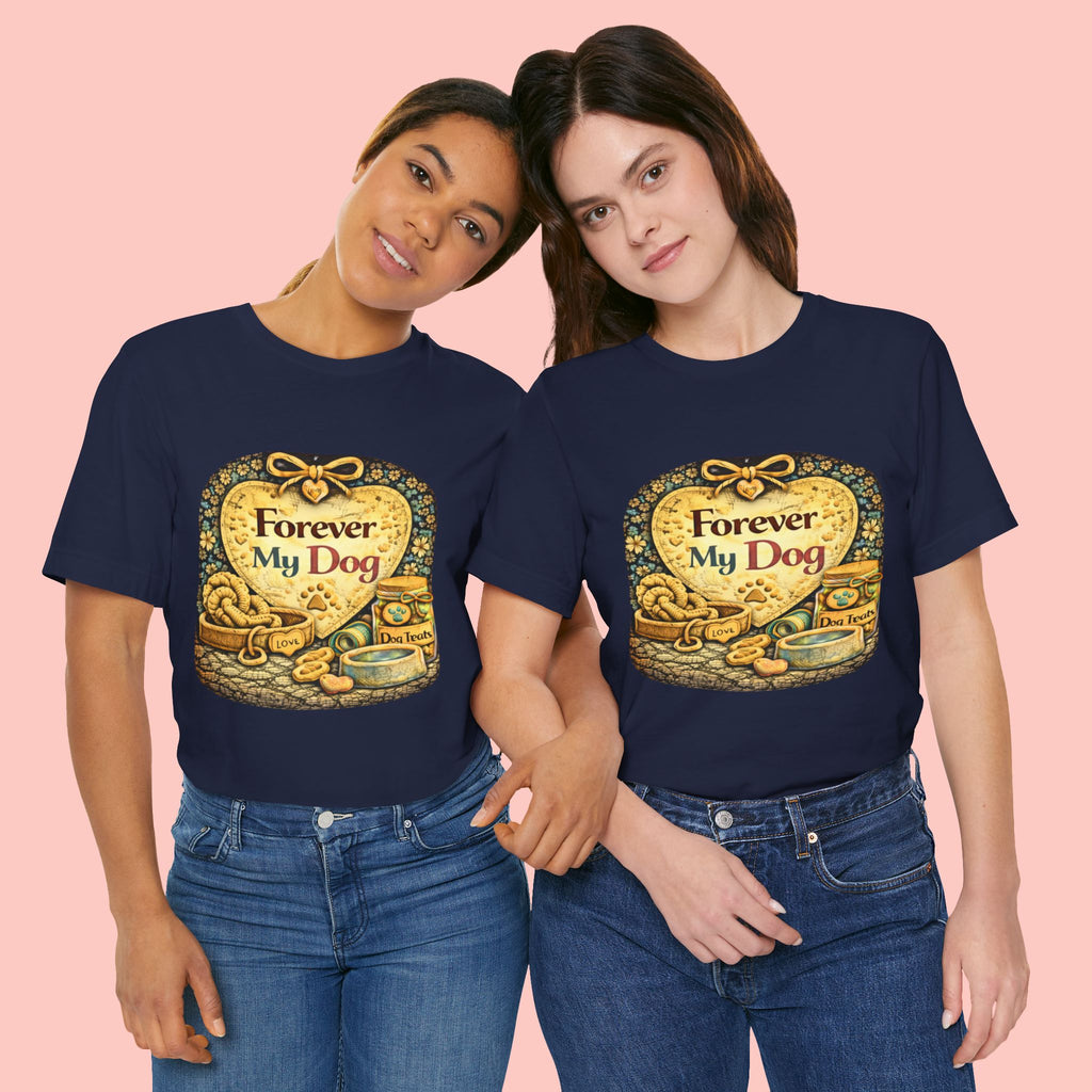 Dog T-Shirt — "Forever My Dog" Vintage Pet Lovers Tee