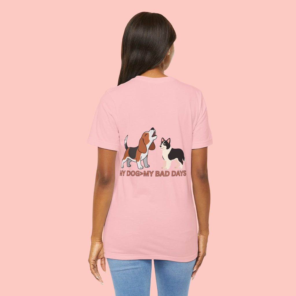 My Dog > My Bad Days T‑Shirt — Cute Dog & Cat Graphic Tee