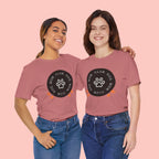 Dog Mom Club T-Shirt — Paw Print Graphic Tee for Pet Lovers