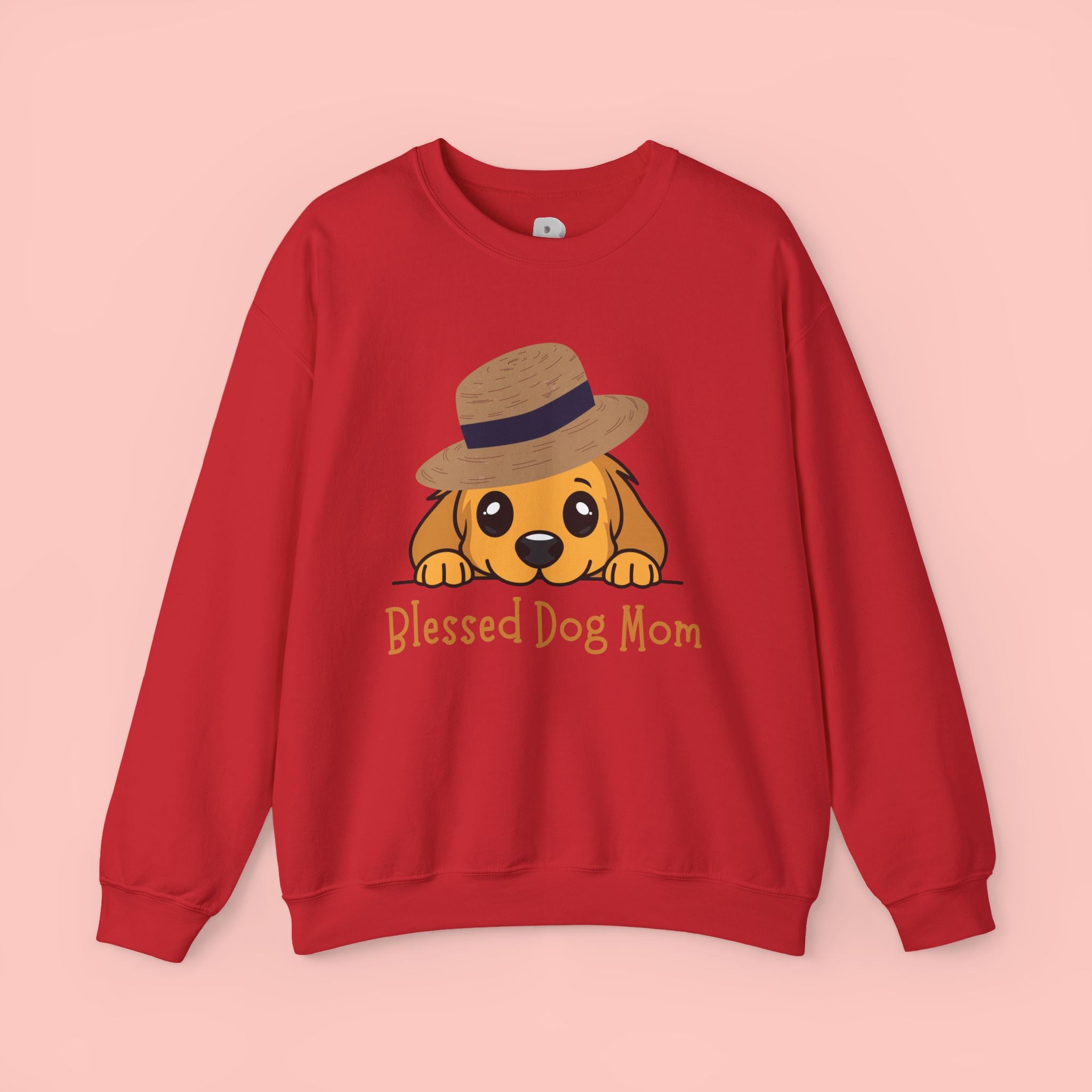 Blessed Dog Mom Sweatshirt — Cute Puppy Mom Crewneck