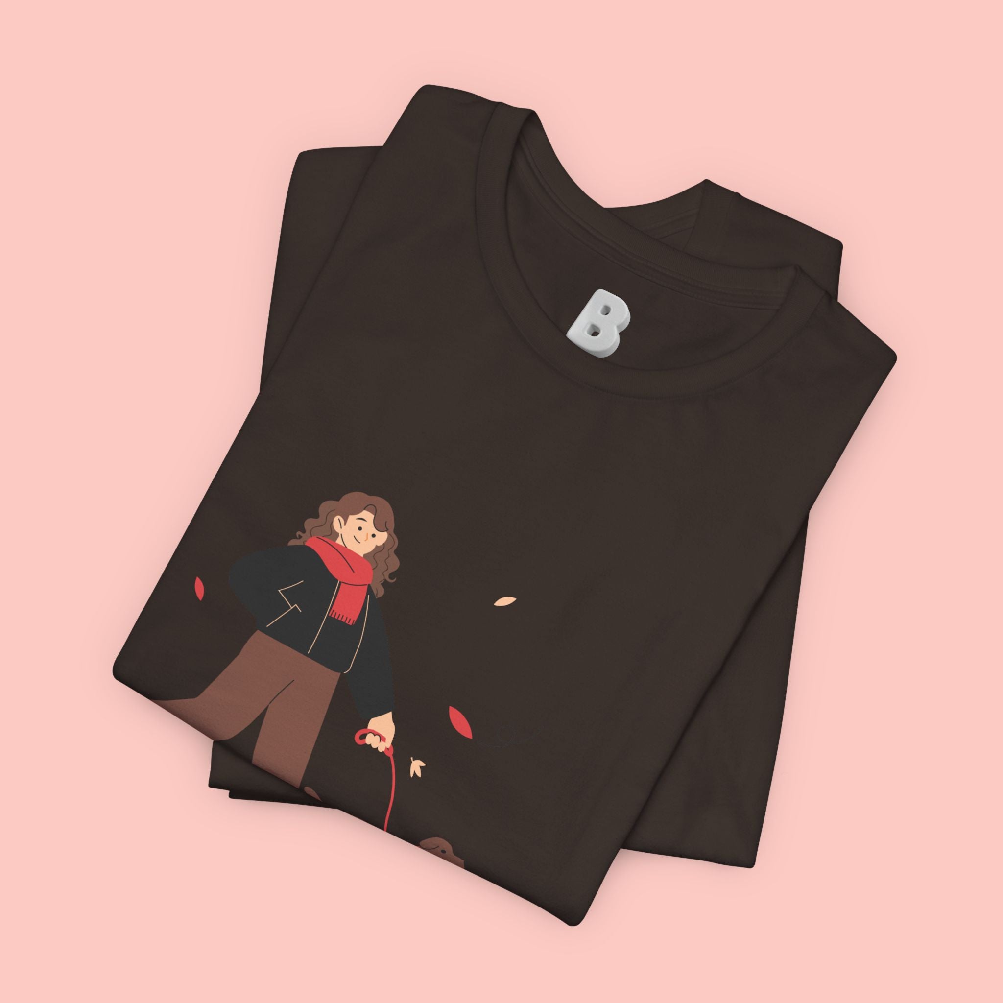 Walk With Your Dog Tee — Cute Dog Walking Graphic T-Shirt