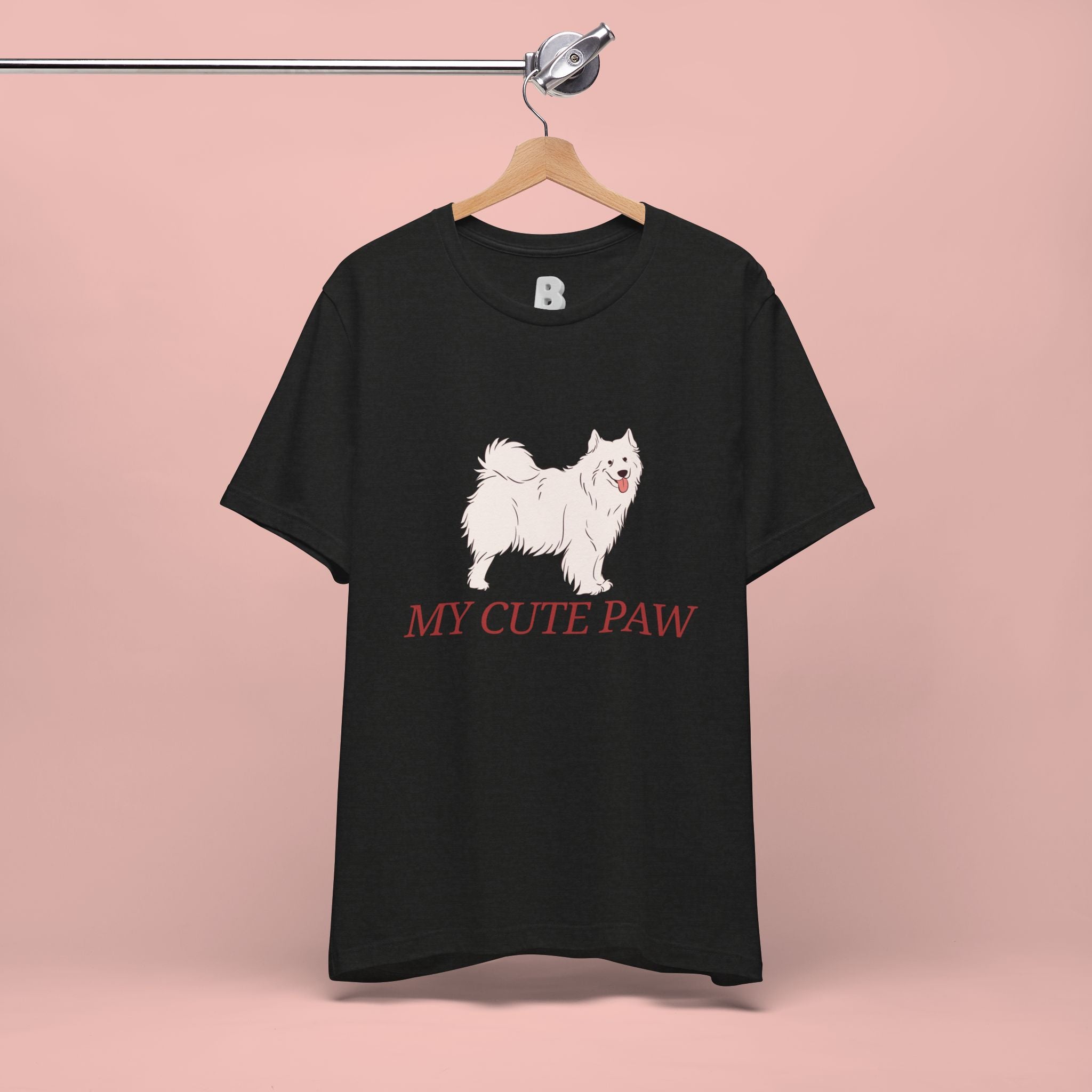 My Cute Paw Samoyed T‑Shirt — Cute Dog Graphic Tee for Pet Lovers