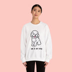 Me & My Dog Cute Doodle Crewneck Sweatshirt