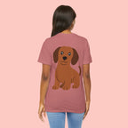 Dachshund Graphic Tee - Cute Brown Sausage Dog T-Shirt