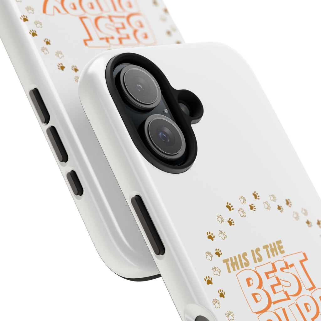 Best Puppy Phone Case — Cute Paw Print Tough Phone Case