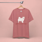 My Cute Paw Samoyed T‑Shirt — Cute Dog Graphic Tee for Pet Lovers
