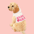 Pet Hoodie — "Mama’s Girl" Pink Heart Puppy Hoodie