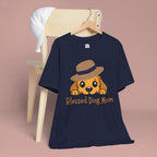 Blessed Dog Mom T-Shirt — Cute Puppy Graphic Tee for Dog Lovers