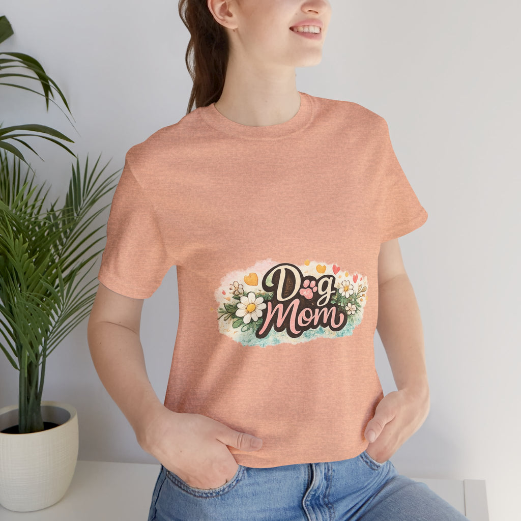 Dog Mom Floral Tee