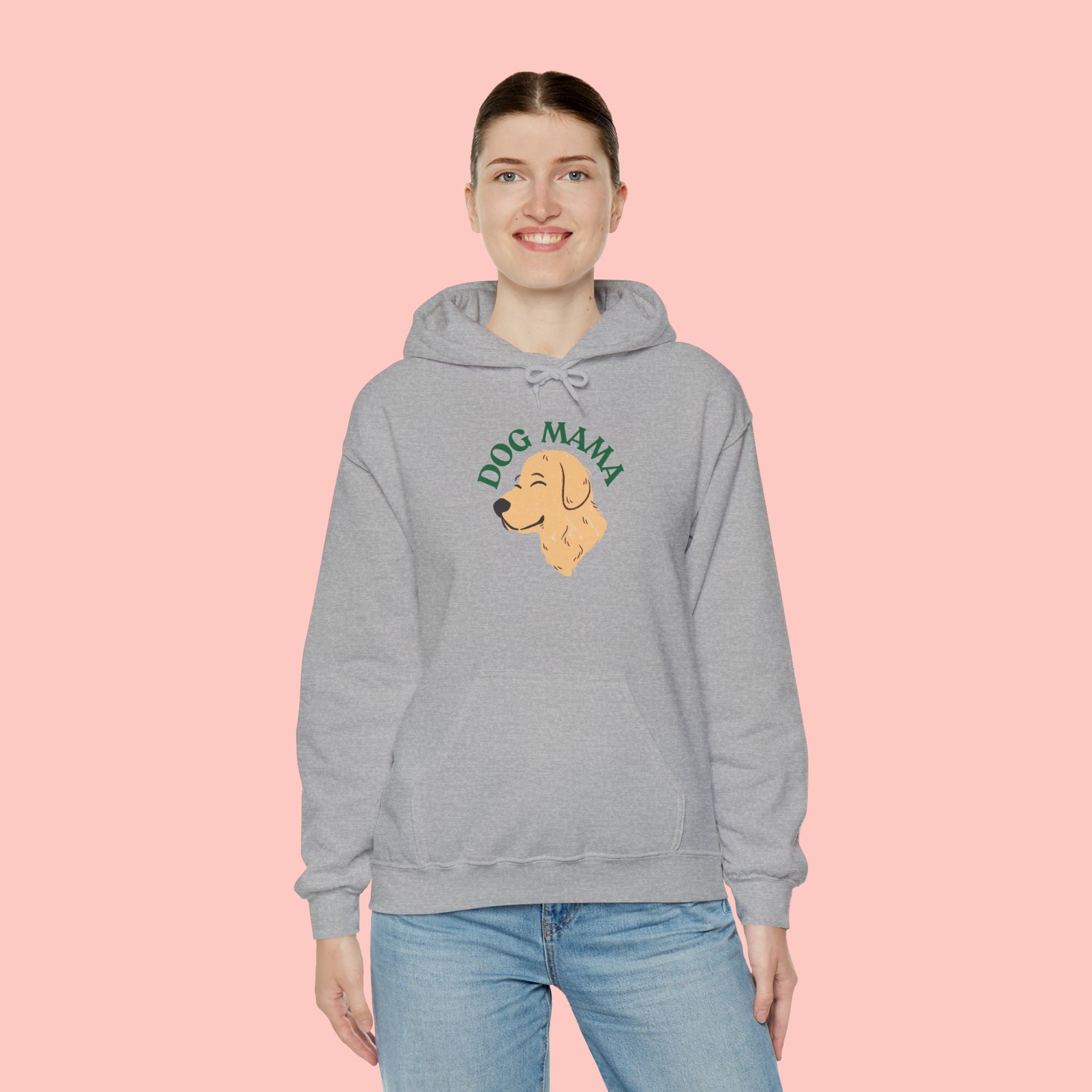 Dog Mama Hoodie — Cute Golden Retriever Dog Mom Sweatshirt