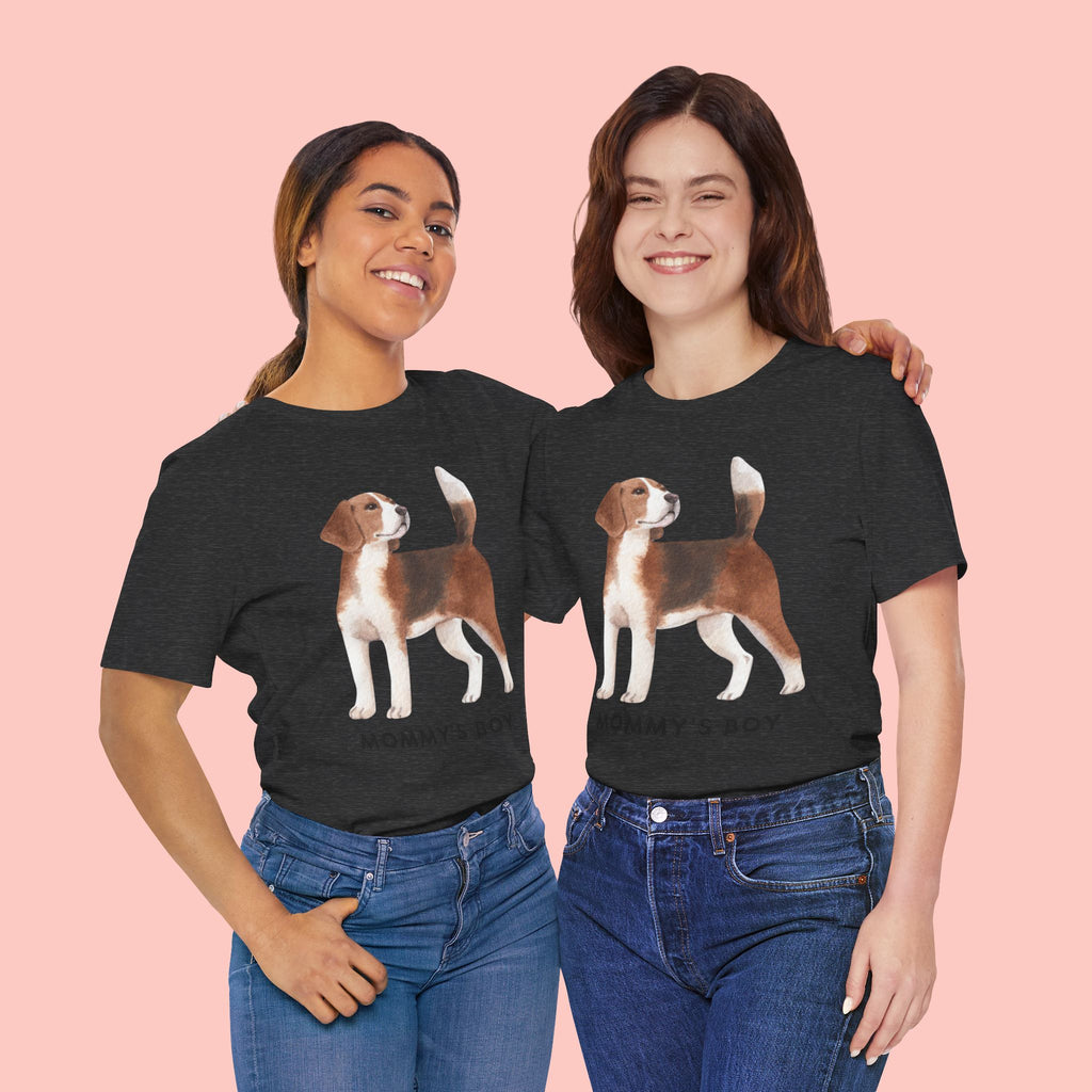 Mommy's Boy Beagle T-Shirt — Cute Dog Lover Tee