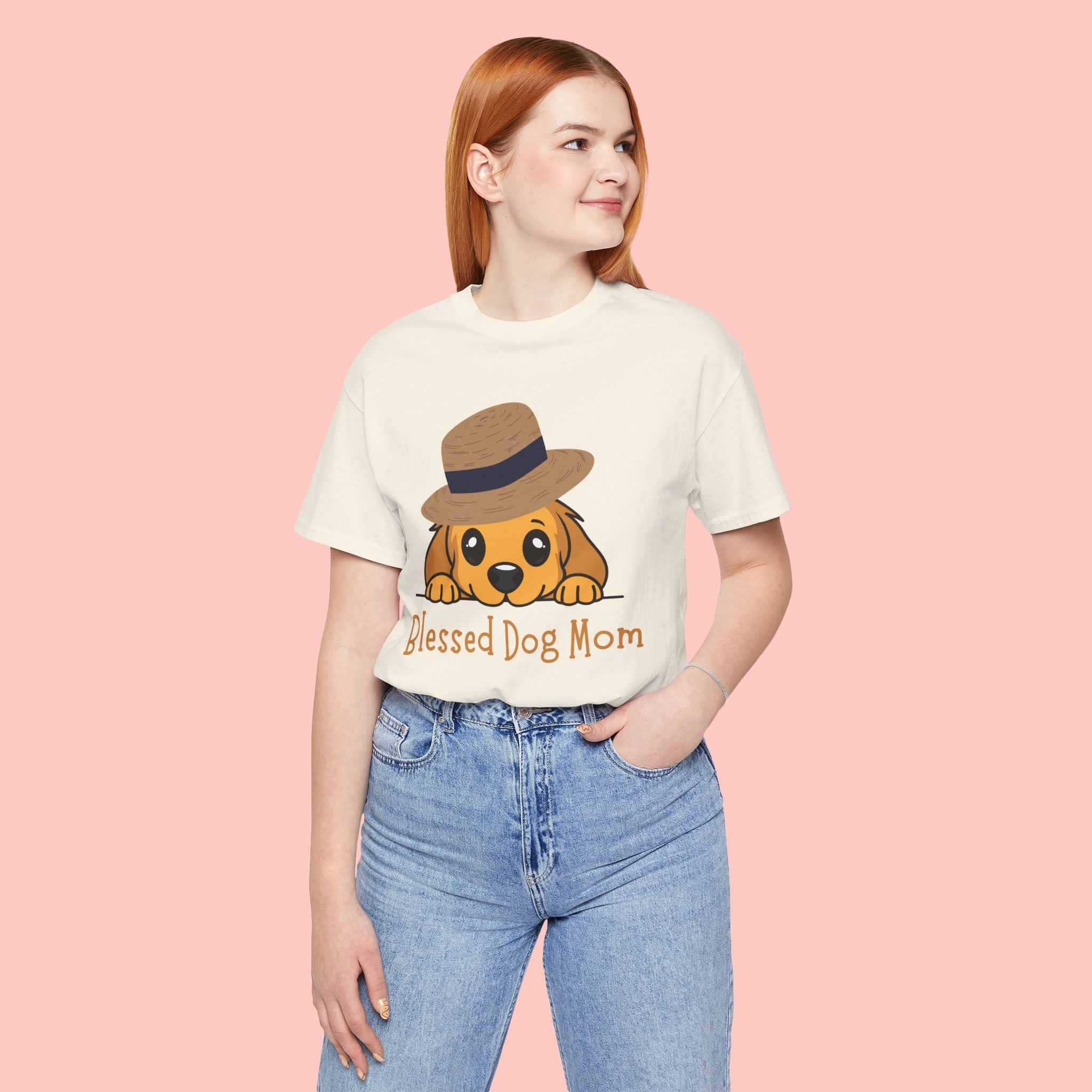 Blessed Dog Mom T-Shirt — Cute Puppy Graphic Tee for Dog Lovers