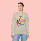 Always Happen Crewneck Sweatshirt – Funny Coffee & Snack Thought Graphic