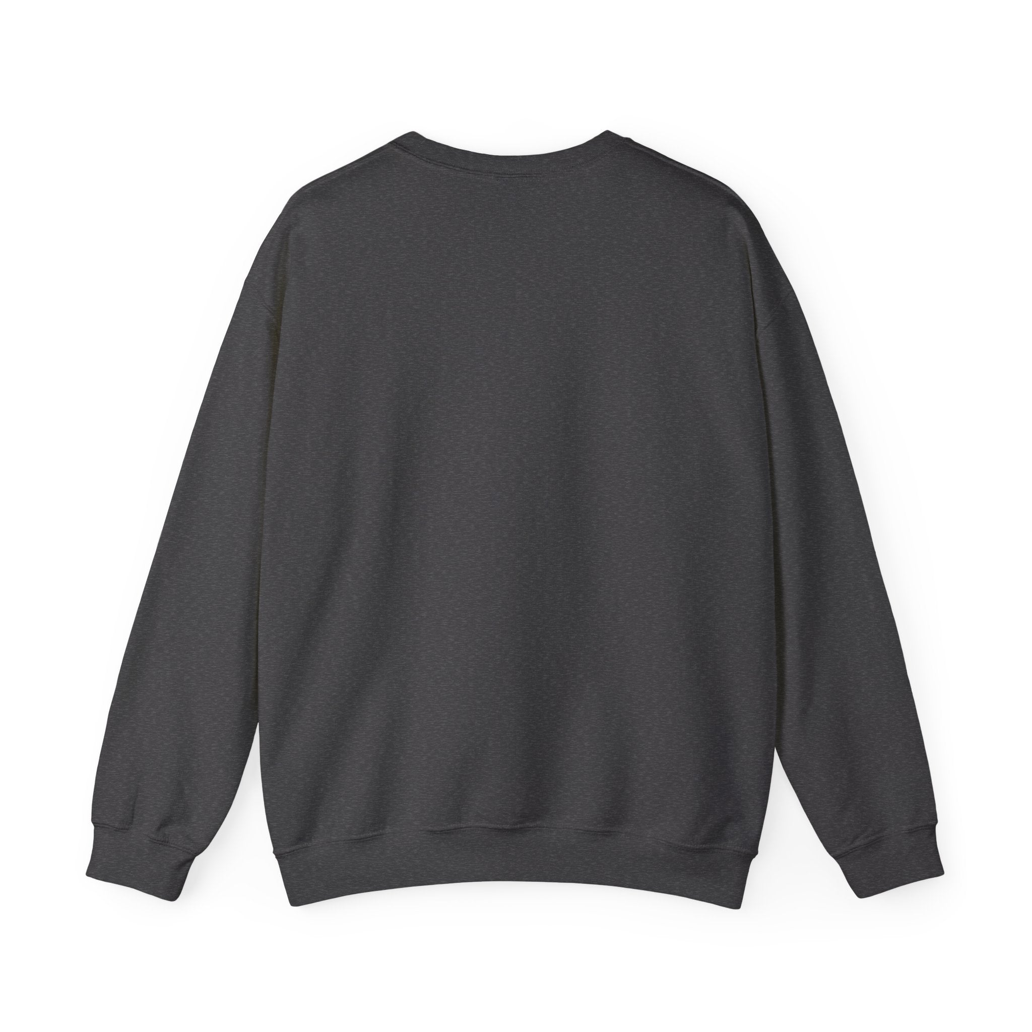 Dog Mom Crewneck Sweatshirt - Paw Print & Silhouette Graphic