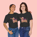 Mommy’s Dachshund Tee – Cute Dog with Rose “For Mom” Shirt