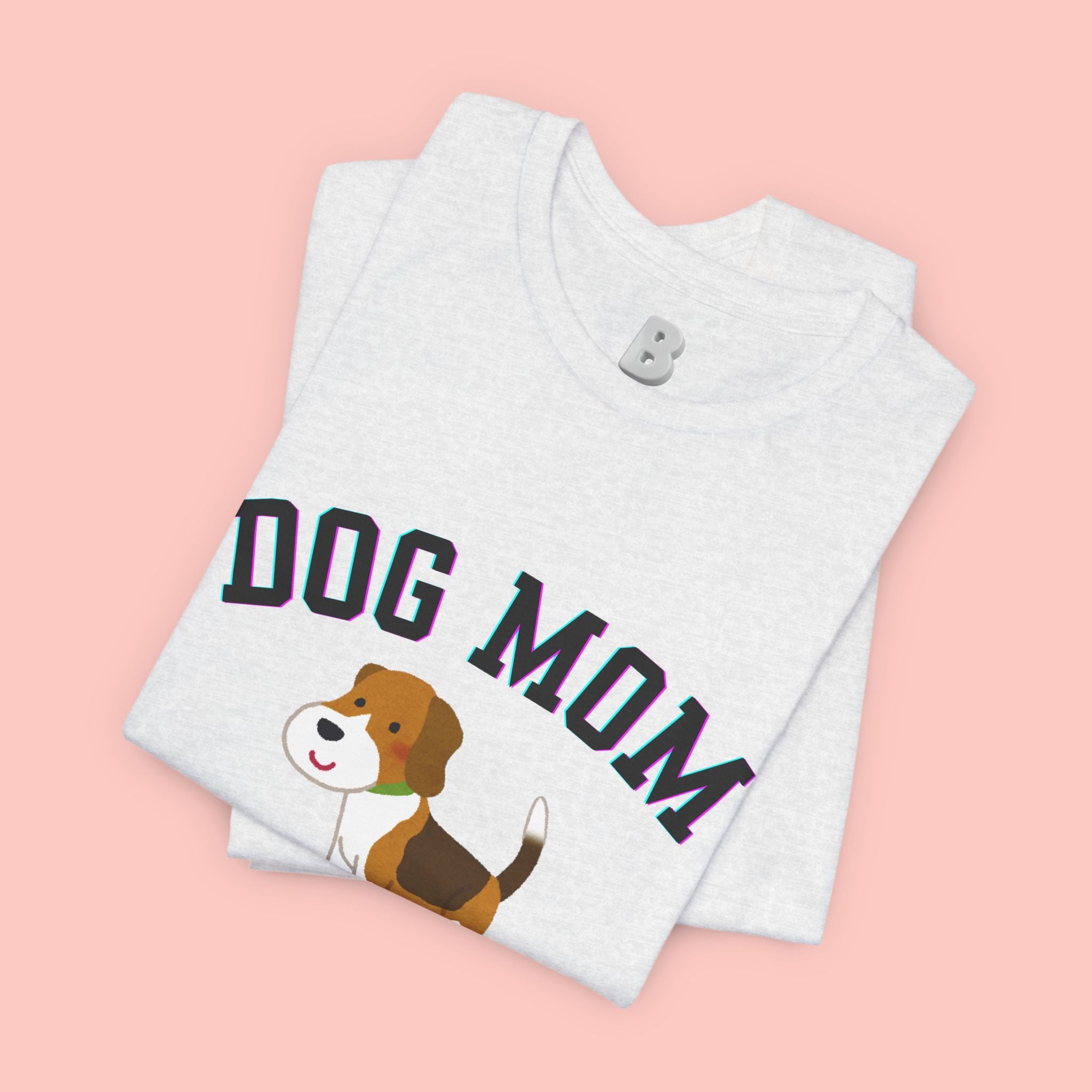Dog Mom T-Shirt — Cute Beagle Graphic Tee for Dog Lovers