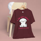 Dog Lover T-Shirt — “I Am Not Single I Have a Dog” Cute Puppy Tee