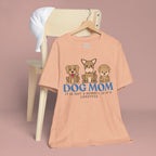 Dog Mom Tee — "Dog Mom: It Is Not A Hobby, It Is A Lifestyle" Cute Puppy Graphic T‑Shirt