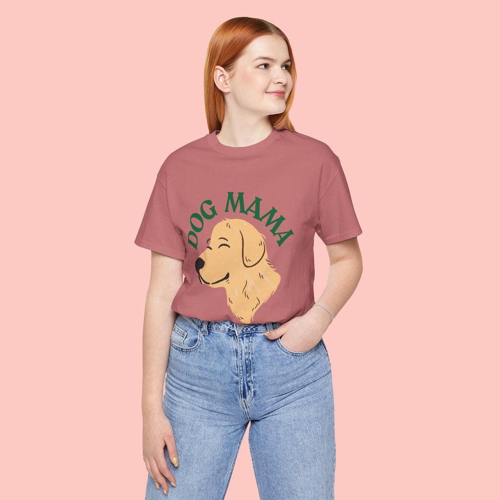 Dog Mama T-Shirt – Golden Retriever Graphic Tee