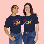 Dog Mom T-Shirt — Cute Shiba & Treats “My Dog Is My Whole World” Tee